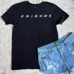 Friends Tee Black Large💗